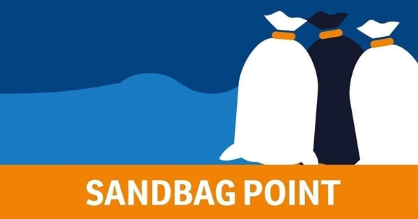 Self Service Sandbag Collection Point