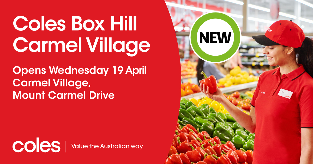New Coles Box Hill at Carmel Village Shopping Centre Dooral Roundup