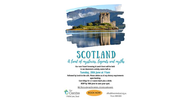 Scotland Travel Screening and Lunch