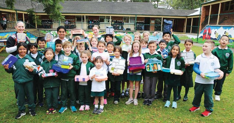 Schools Fight Plastic Pollution in Waste-free Lunch Day Event