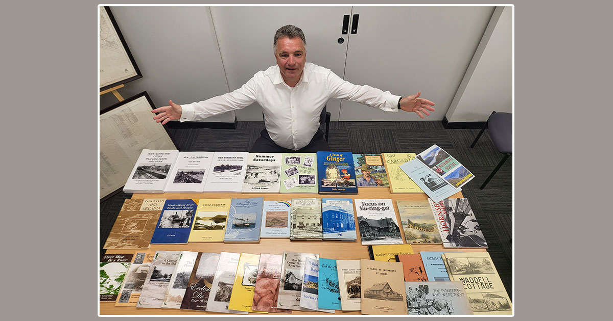 Galston High School Local History Books Donation – “The Tom Richmond Collection”