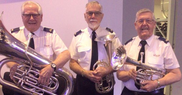 Visit of Salvation Army Veterans Band to Dural on Tuesday 5th December 2023.