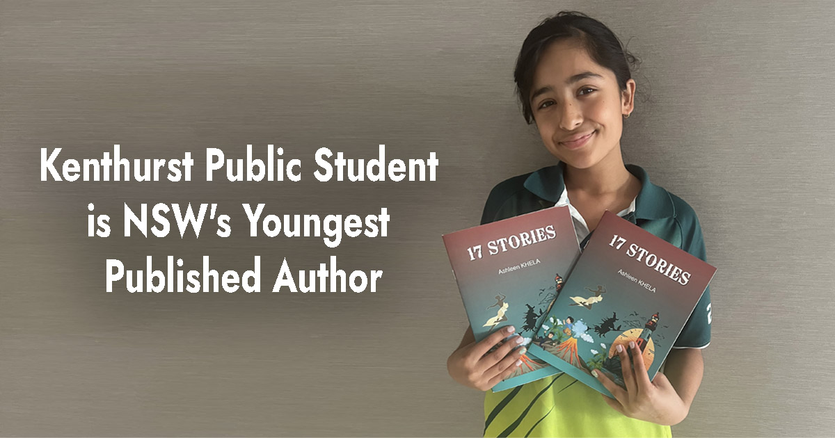 Kenthurst Public Student is NSW's Youngest Published Author