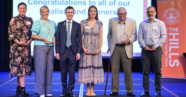 Hills Heroes Honoured at Australia Day Awards