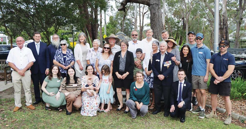 John Benyon Rotary Park Unveils New Plaque to Honour Vietnam Veterans from Kenthurst and Annangrove