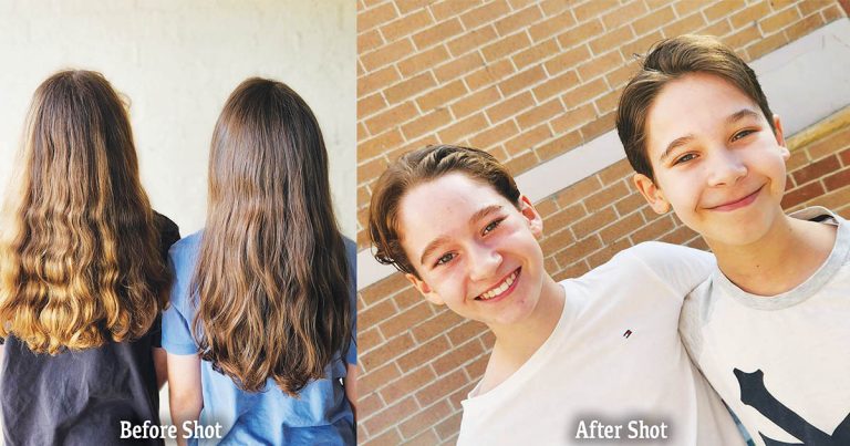 Locks of Loving Kindness Two Boys Shining Bright – Supporting Wigs4Kids