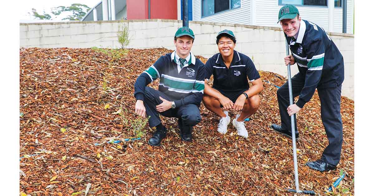 Green Initiatives: Pacific Hills Geography Students ‘role up their sleeves’ for Environmental Learning
