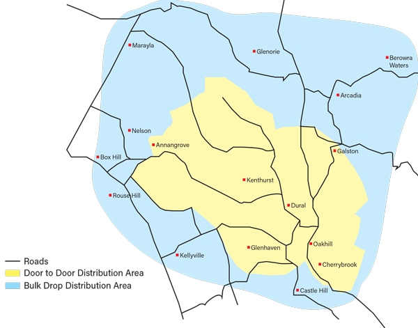 Distribution-Map Distribution Map