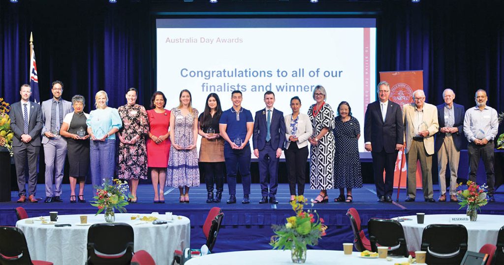 The Hills Shire Council Australia Day Awards Ceremony.