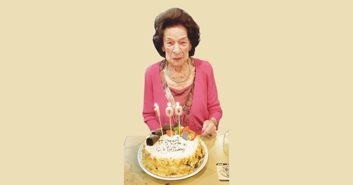 100th Birthday Celebrations for Magdalena