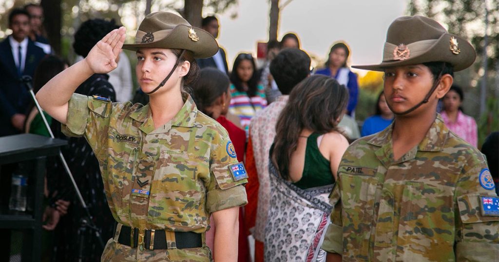 2024 ANZAC Day Service at Anzac Jawan Cenotaph Cherrybrook