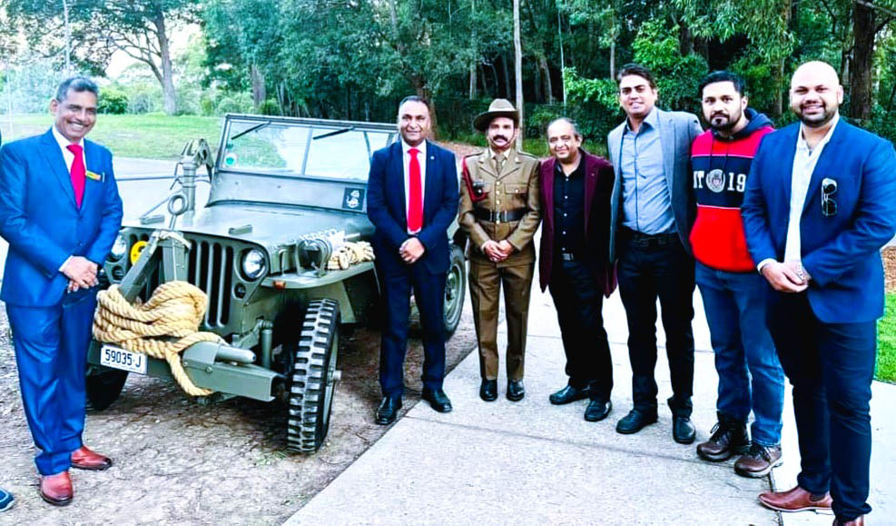 2024 ANZAC Day Service at Anzac Jawan Cenotaph Cherrybrook