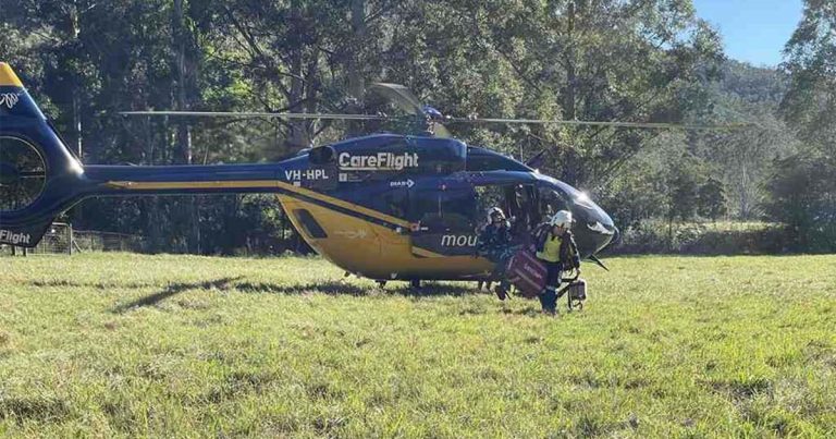 Careflight: mid-40s man injured near Wisemans Ferry