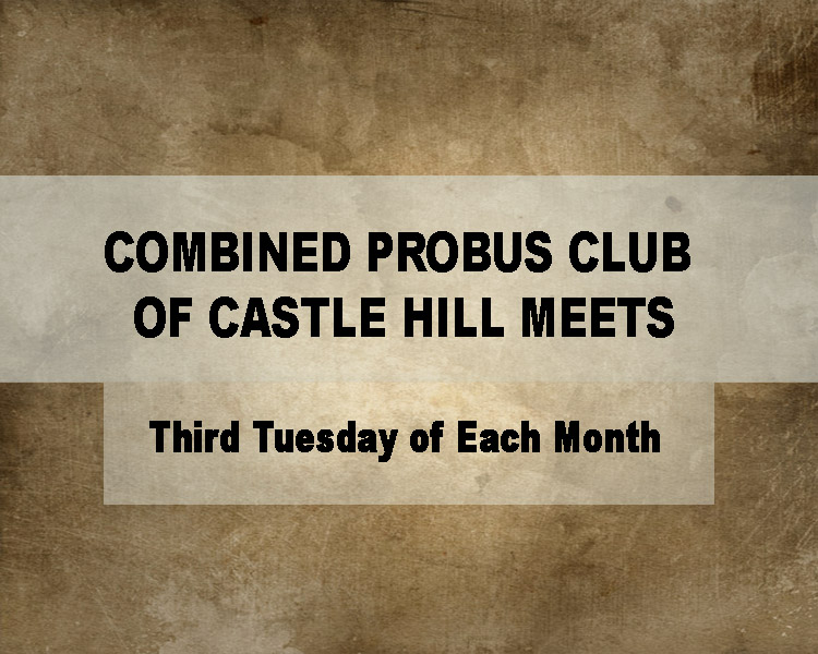 Combined Probus Club of Castle Hill Meets