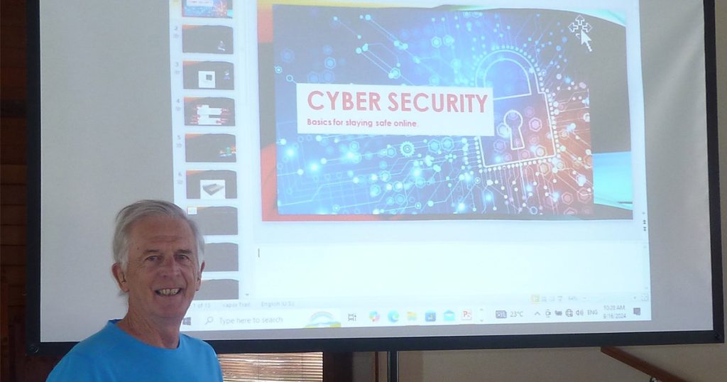 Kenthurst Probus news - Cyber Security