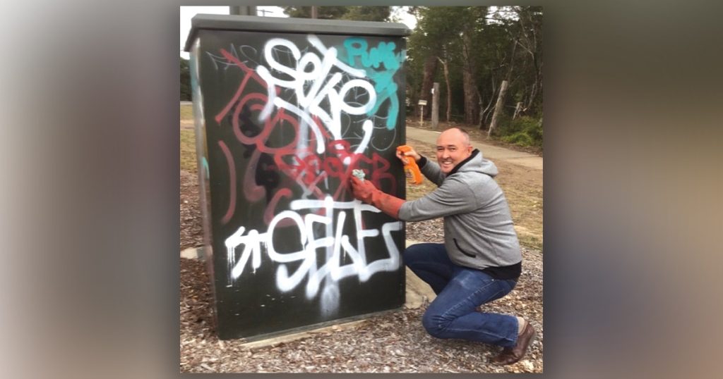 Hornsby Shire Mayor Wages War on Graffiti