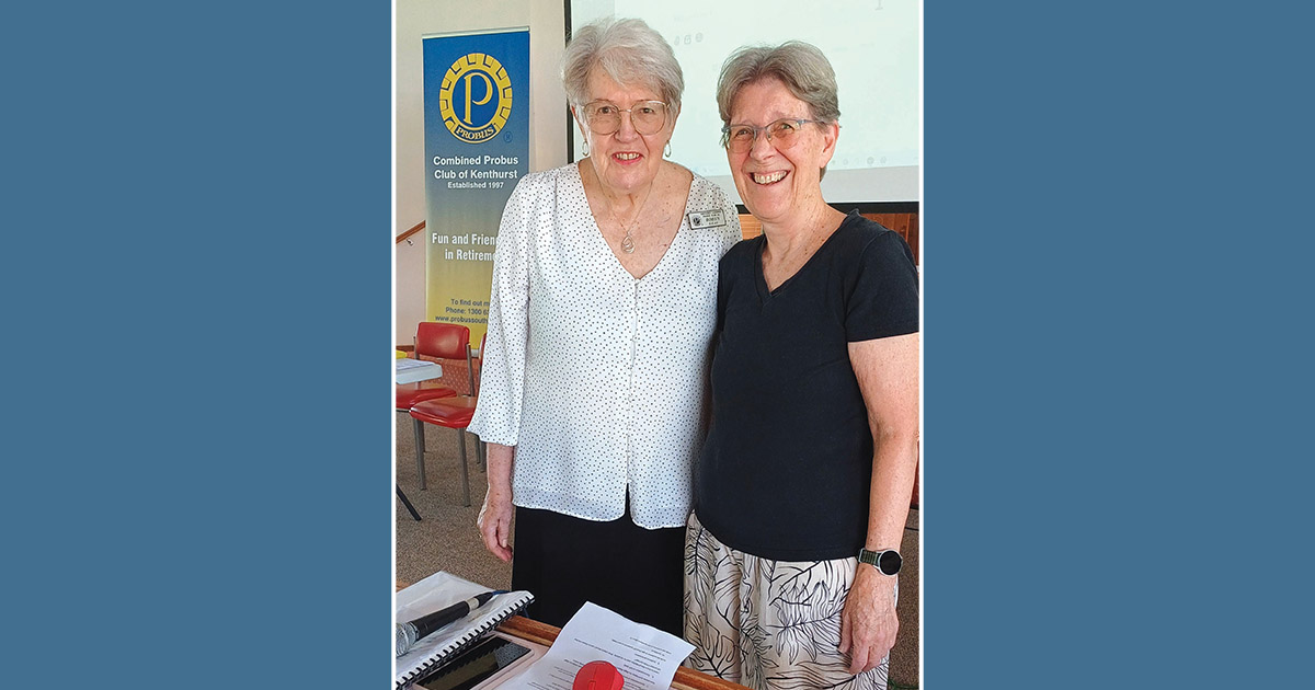 Kenthurst Combined Probus Club