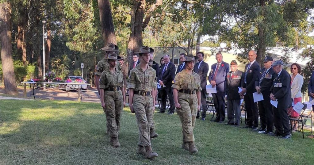 ANZAC Day Commemoration at Anzac Jawan Cenotaph