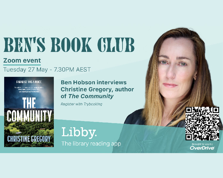 Ben’s Book Club Featuring THE COMMUNITY by Christine Gregory