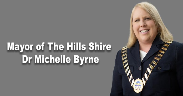 Mayor of The Hills Shire Dr Michelle Byrne