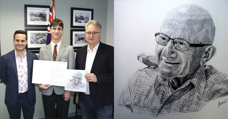 Hills Grammar's Star Student Wins Art Prize 2024