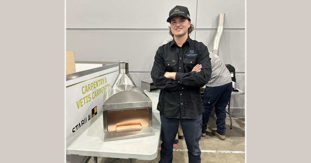 National WorldSkills 2025: Mitchel Won Bronze Medal