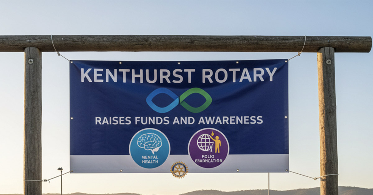 Kenthurst Rotary Raises Funds and Awareness for Mental Health and Polio Eradication