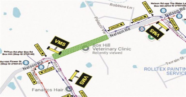 Nelson Road Closure in Box Hill for Major Upgrade Works