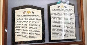 Lower Portland WW1 and WW2 Honour Rolls Find New Home