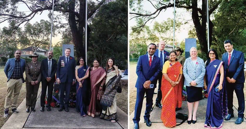 ANZAC Day Service at ANZAC Jawan Cenotaph Unites Community