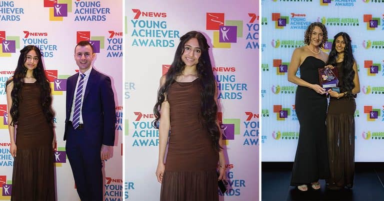 Galston High Student Ashleen Khela Wins Youth Award