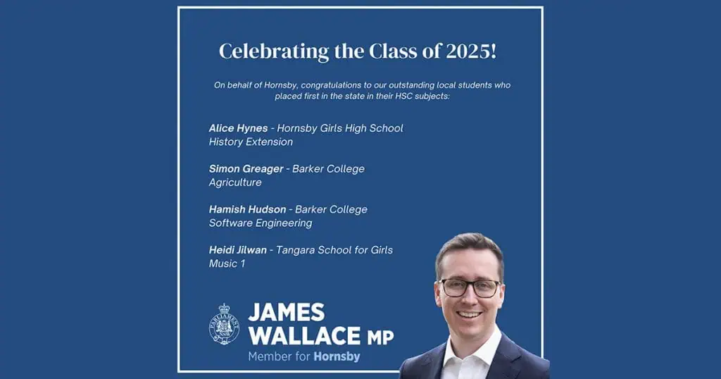 Celebrating the Class of 2025 at Hornsby Girls High School and local colleges in Dural, NSW.