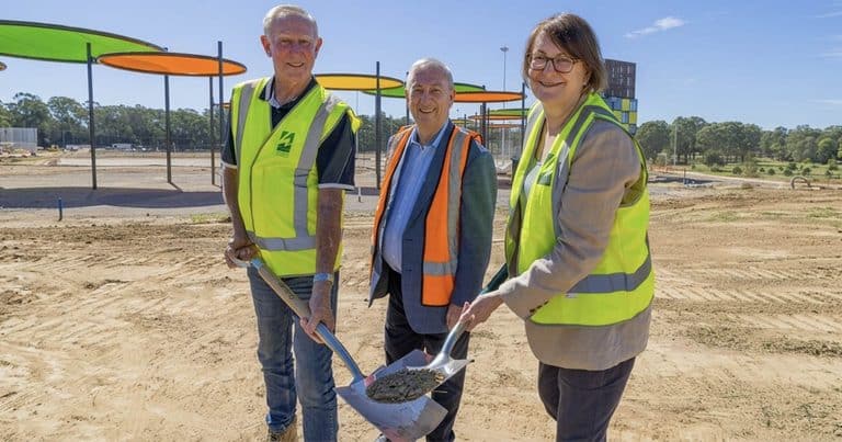 Fernadell Park Community Centre Construction Officially Starts