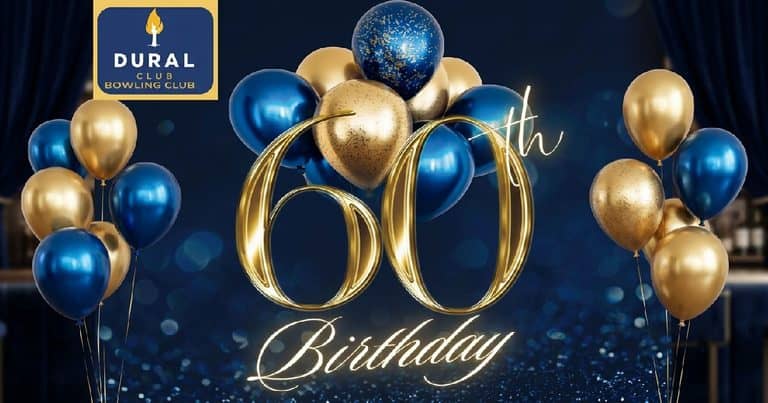 Dural Bowling Club's 60th anniversary in 2026