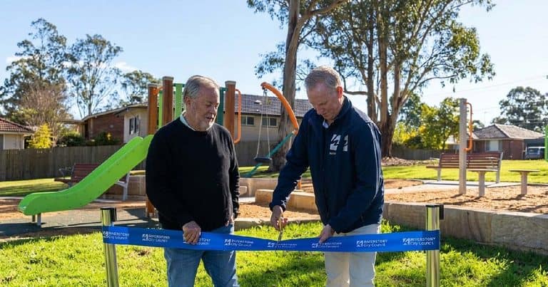 New McKenzie Park Playground Opens in Wilberforce