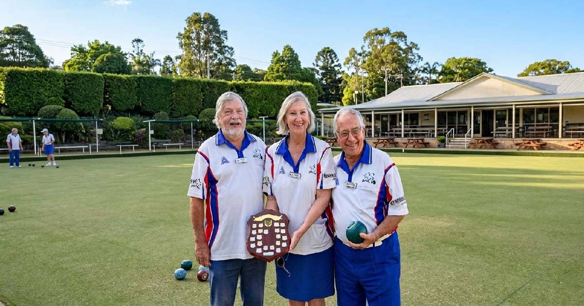 Pennant Hills Mixed bowls champions-