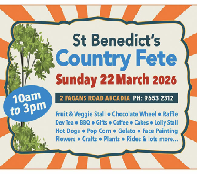 St Benedict’s Country Fete