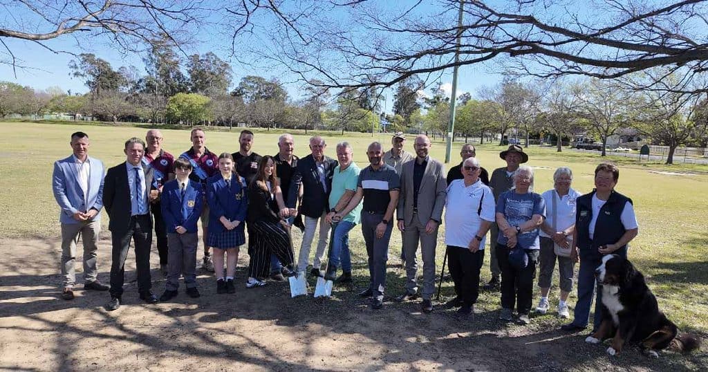 Major Tamplin Field Redevelopment Officially Underway